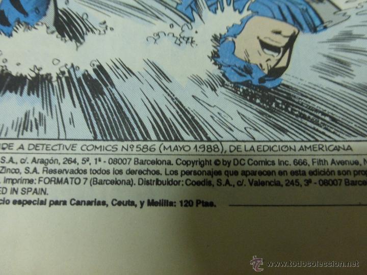 C&oacute;mics: BATMAN - N 32 - ATRAPADO - 1988 - ZINCO. - Foto 2