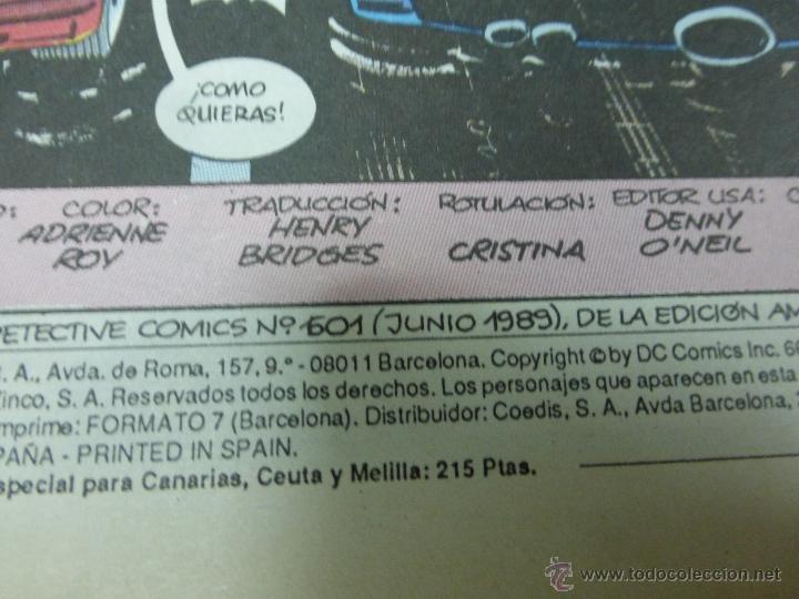 C&oacute;mics: UNIVERSO DC. BATMAN. NUMERO 22. EDICIONES ZINCO. - Foto 2