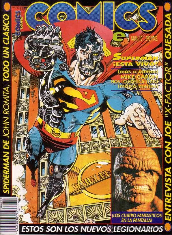 C&oacute;mics: COMICS SCENE # 12 (Zinco,1993) - SPIDERMAN - SUPERMAN - Foto 1
