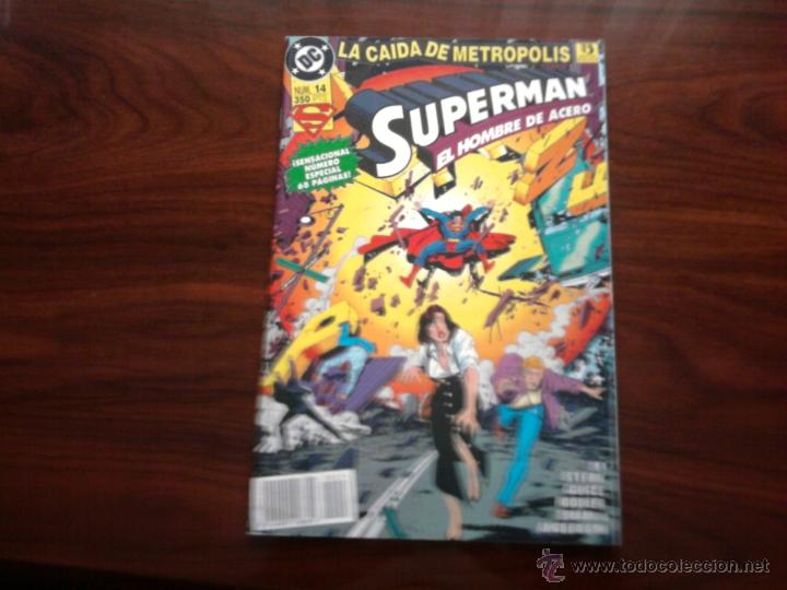 C&oacute;mics: SUPERMAN, LA CAIDA DE METROPOLIS N&ordm; 14, EDICIONES ZINCO. - Foto 1
