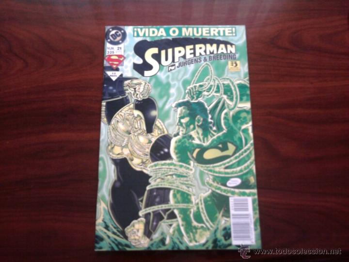 C&oacute;mics: SUPERMAN, VIDA O MUERTE N&ordm; 21, EDICIONES ZINCO. - Foto 1