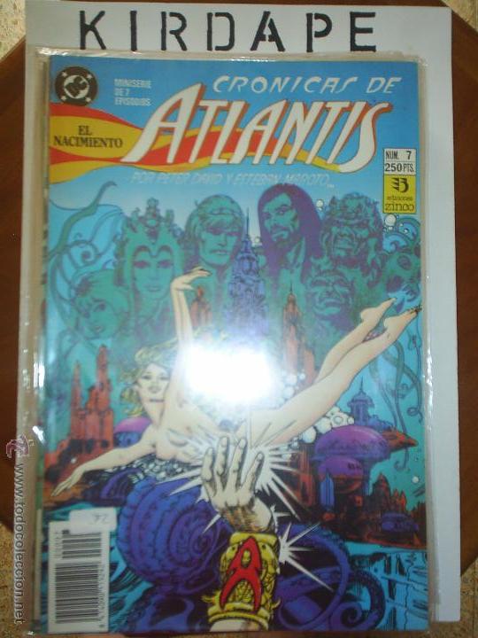Fumetti: cr&oacute;nicas de atlantis. 7 n&uacute;meros. colecci&oacute;n completa cj30