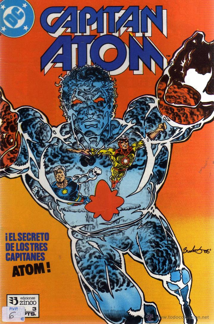 C&oacute;mics: Capit&aacute;n Atom (N&uacute;mero 3, Zinco) - CJ142 - Foto 1