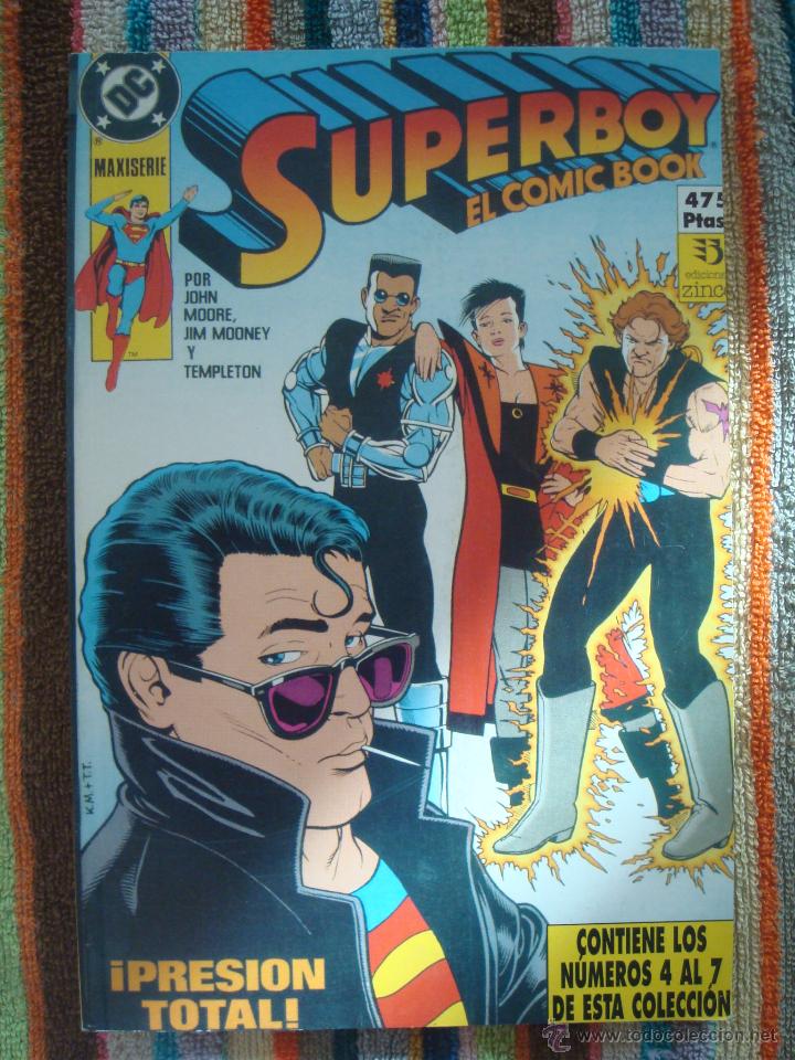 C&oacute;mics: # RETAPADO SUPERBOY, THE COMIC BOOK NUMEROS 04 AL 07, ZINCO - Foto 1
