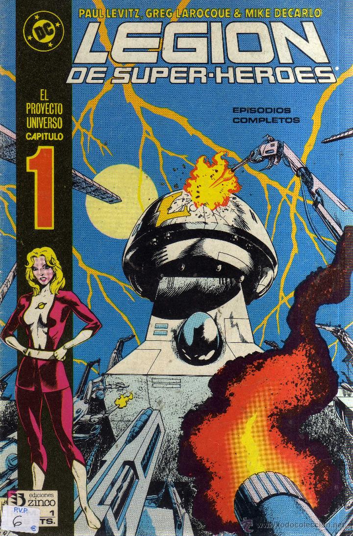 C&oacute;mics: Legi&oacute;n de Superh&eacute;roes (N&uacute;mero 1, Zinco) - CJ142 - Foto 1