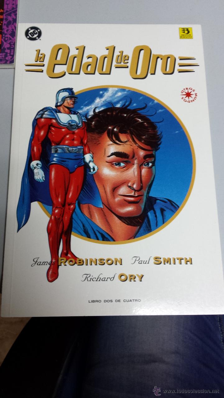 C&oacute;mics: LA EDAD DE ORO N&ordm; 2 - JAMES ROBINSON - PAUL SMITH / DC - ZINCO - Foto 1