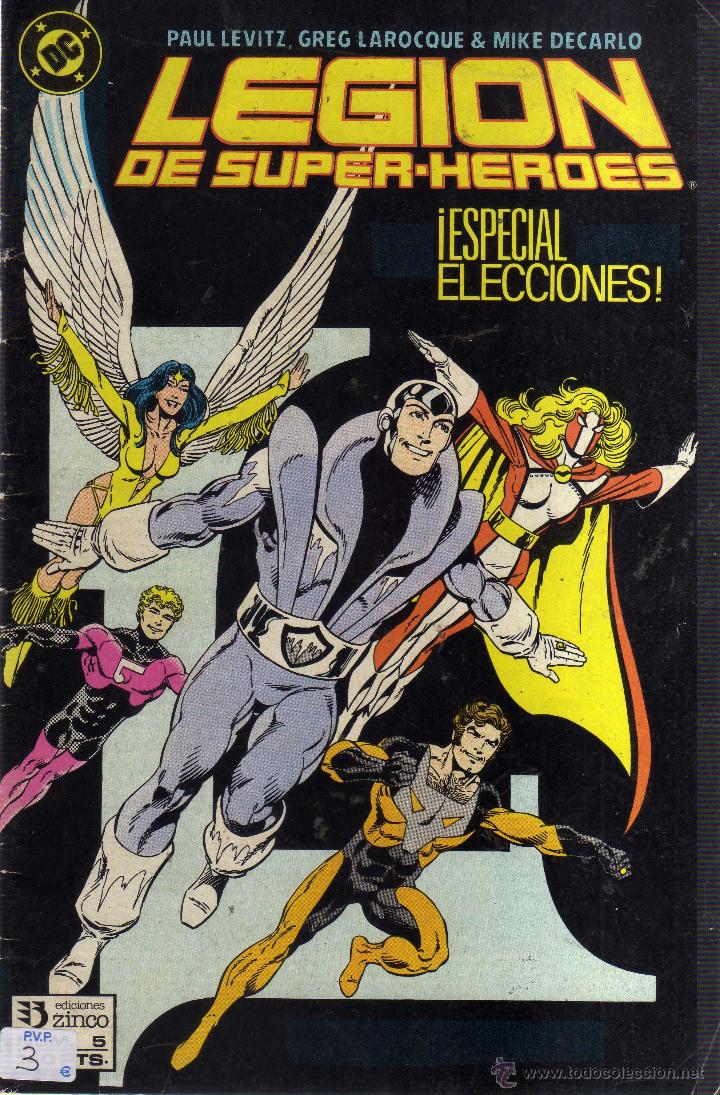 C&oacute;mics: Legi&oacute;n de Superh&eacute;roes (N&uacute;mero 5, Zinco) - CJ142 - Foto 1