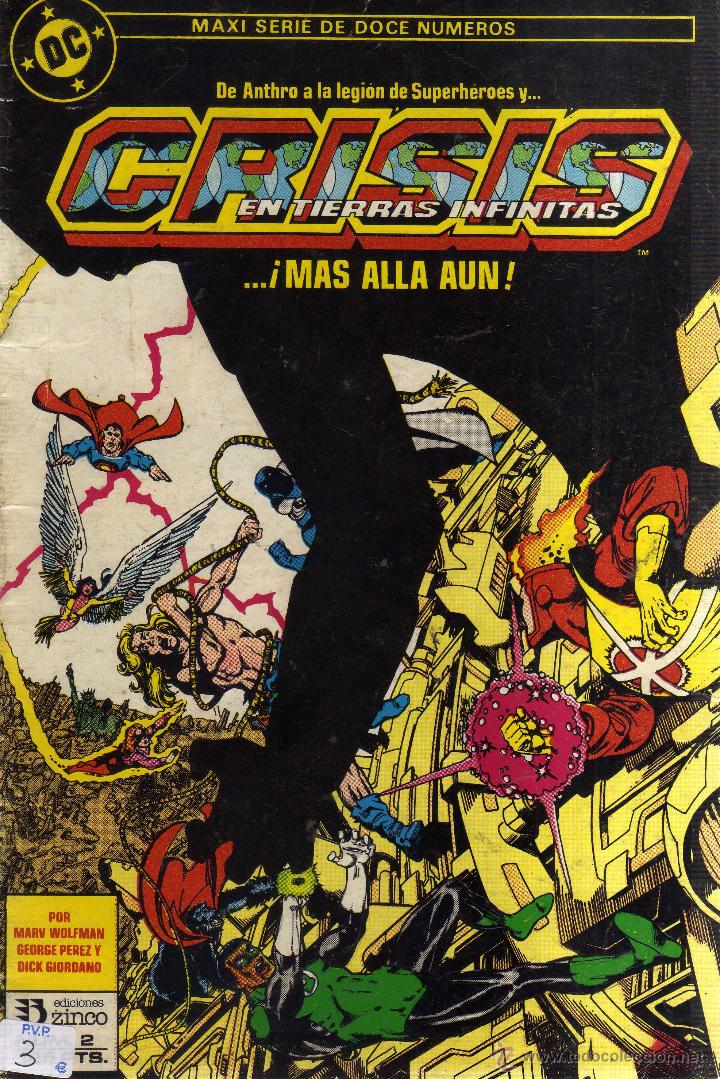 C&oacute;mics: Crisis en Tierras Infinitas (N&uacute;mero 2, Zinco) - - Foto 1