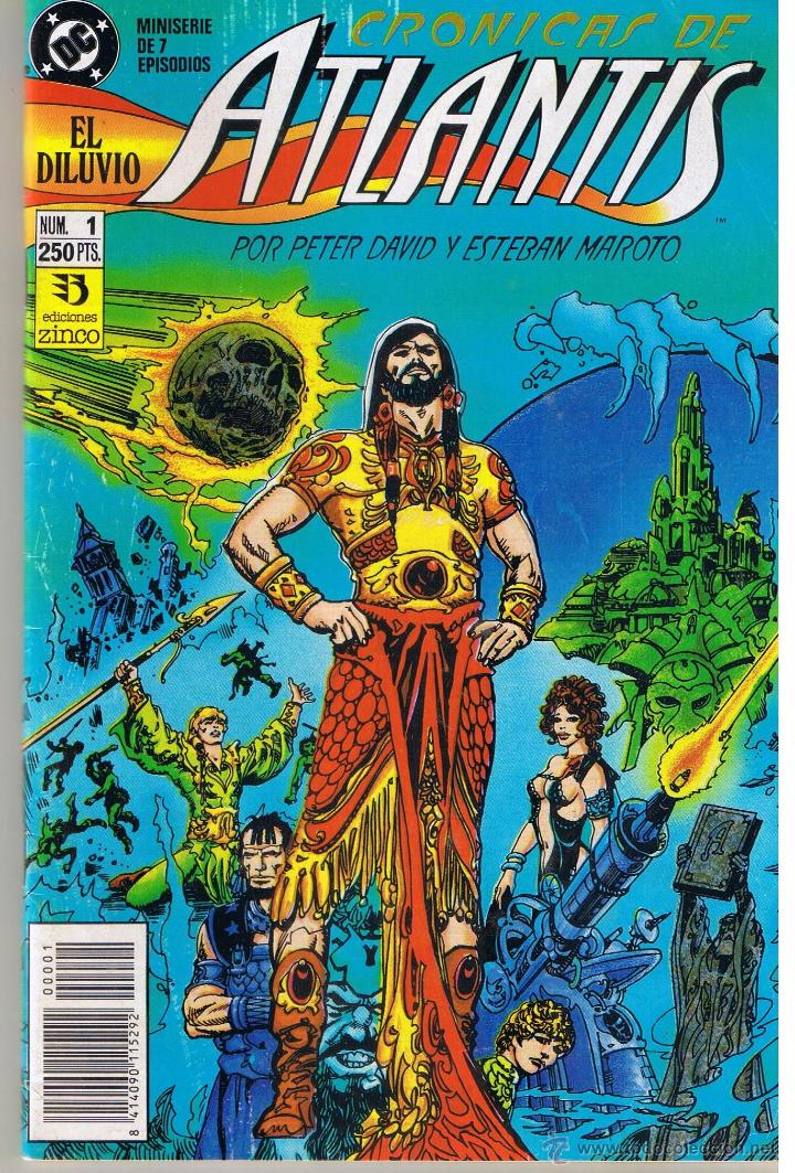 C&oacute;mics: CRONICAS DE ATLANTIS. N&ordm; 1. ZINCO /DC. (RF.MA) C/4 - Foto 1