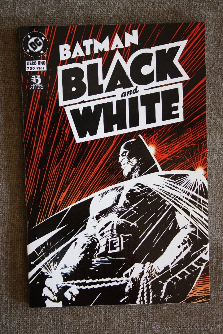 C&oacute;mics: Batman Black and White (Libro 1). VV. AA. Ediciones Zinco, 1996 - Foto 1