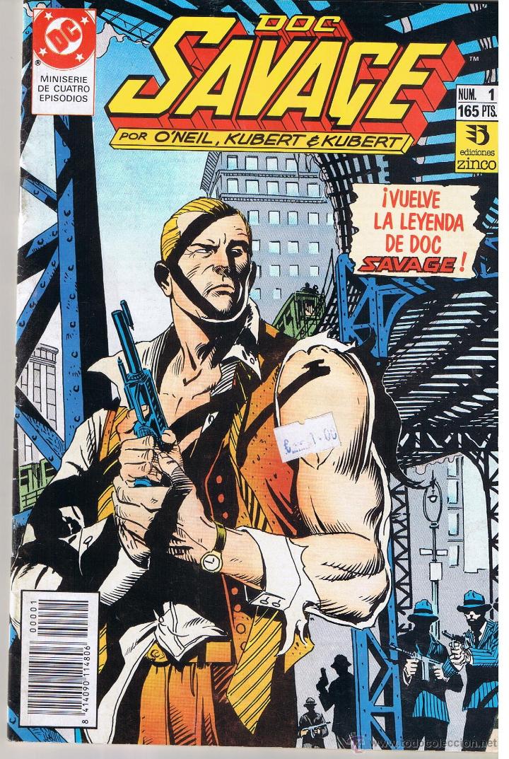 C&oacute;mics: DOC SAVAGE. N&ordm; 1. ZINCO. (RF.MA) C/19 - Foto 1