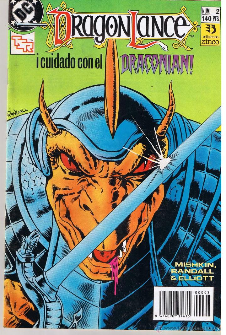 C&oacute;mics: DRAGON LANCE. N&ordm; 2. ZINCO. (RF.MA) - Foto 1