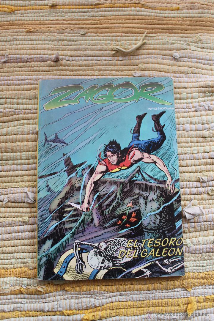 C&oacute;mics: ZAGOR N&ordm; 13: EL TESORO DEL GALEON - Foto 1