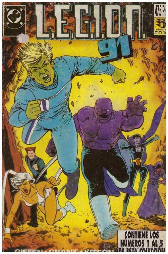 C&oacute;mics: Comic LEGION 91: Retapado con los numeros del 1 al 5 - Comics Zinco - Foto 1