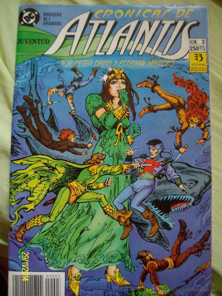 C&oacute;mics: CRONICAS DE ATLANTIS N&ordm; 3 EDICIONES ZINCO - Foto 1