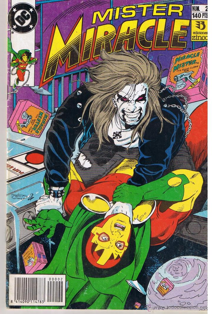 C&oacute;mics: MISTER MIRACLE. N&ordm; 2. DC / ZINCO 1990.(C/A21) - Foto 1