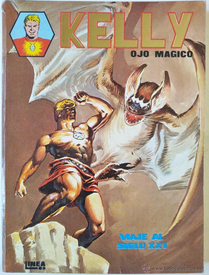 Comics : KELLY, OJO M&Aacute;GICO, RETAPADO, N&ordm;s. 1 AL 5, EDICIONES SURCO 1983.
