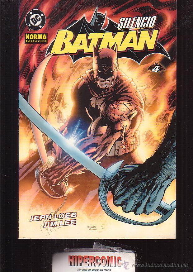 C&oacute;mics: BATMAN N&ordm; 4 SILENCIO -edita : NORMA ( ZINCO - DC ) - Foto 1