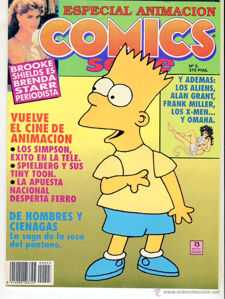 C&oacute;mics: COMICS SCENE N&ordm; 3 A&Ntilde;O 1991 BUEN ESTADO - Foto 1