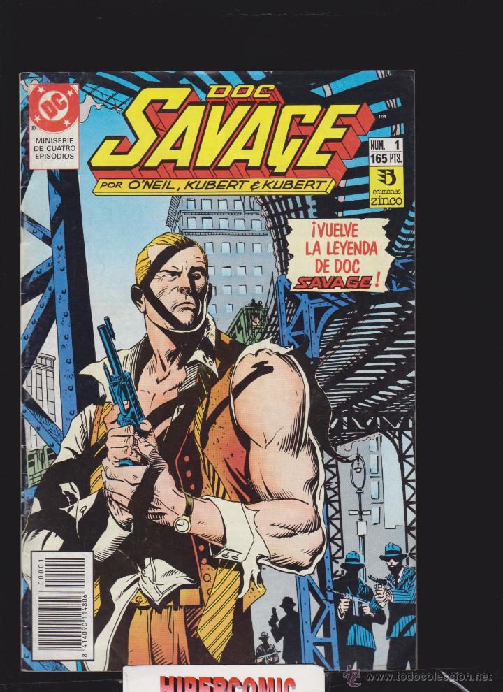 C&oacute;mics: DOC SAVAGE NUM 1 Y 2 ( OFERTA ) -edita : ediciones Zinco - - Foto 1