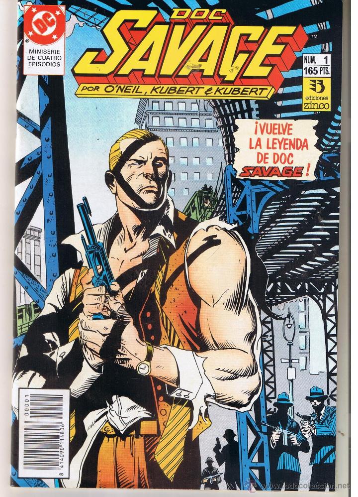 C&oacute;mics: DOC SAVAGE.  N&ordm; 1. DC / ZINCO. (RF.MA). (C/32) - Foto 1