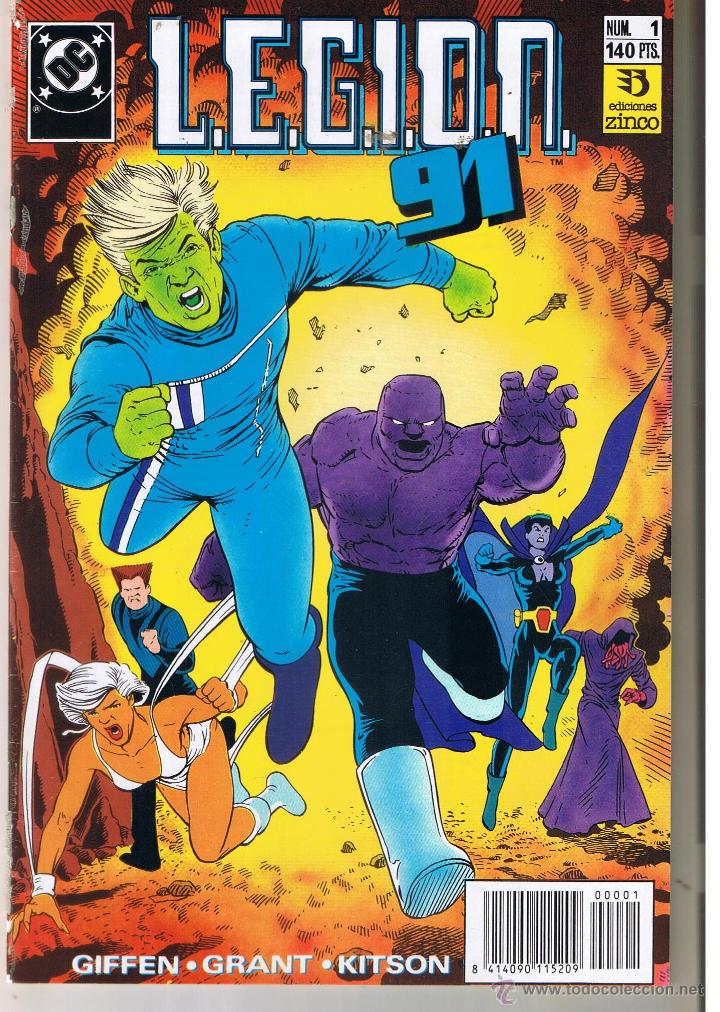 C&oacute;mics: LEGION 91. N&ordm; 1. DC / ZINCO. (RF.MA). (C/32) - Foto 1