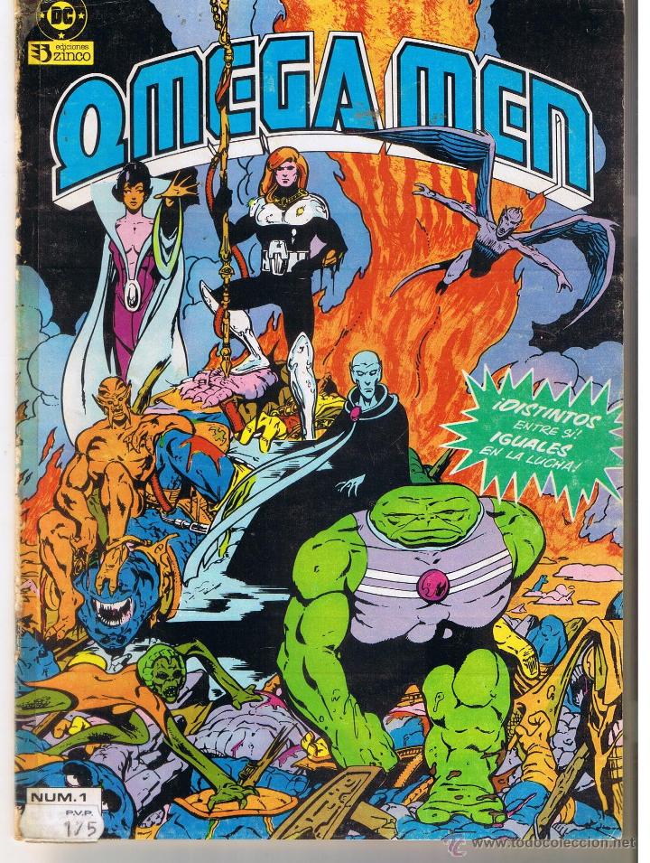C&oacute;mics: OMEGA MEN.  N&ordm; 1. DC / ZINCO. (RF.MA). (C/32) - Foto 1