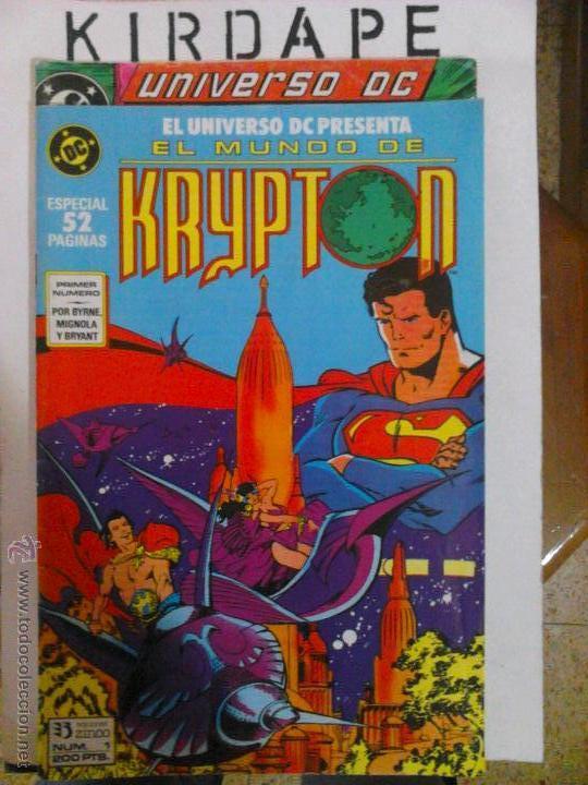 C&oacute;mics: El mundo de Krypton 2 n&uacute;meros completa - Foto 1