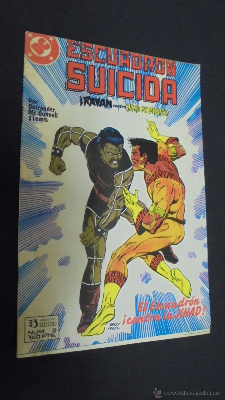 C&oacute;mics: ESCUADRON SUICIDA. N&ordm; 9. EDICIONES ZINCO. - Foto 1