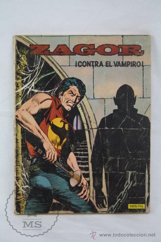 C&oacute;mics: C&oacute;mic Zagor. &iexcl;Contra el Vampiro! - N&ordm; 2 - Ed. Zinco, A&ntilde;o 1982 - Foto 1