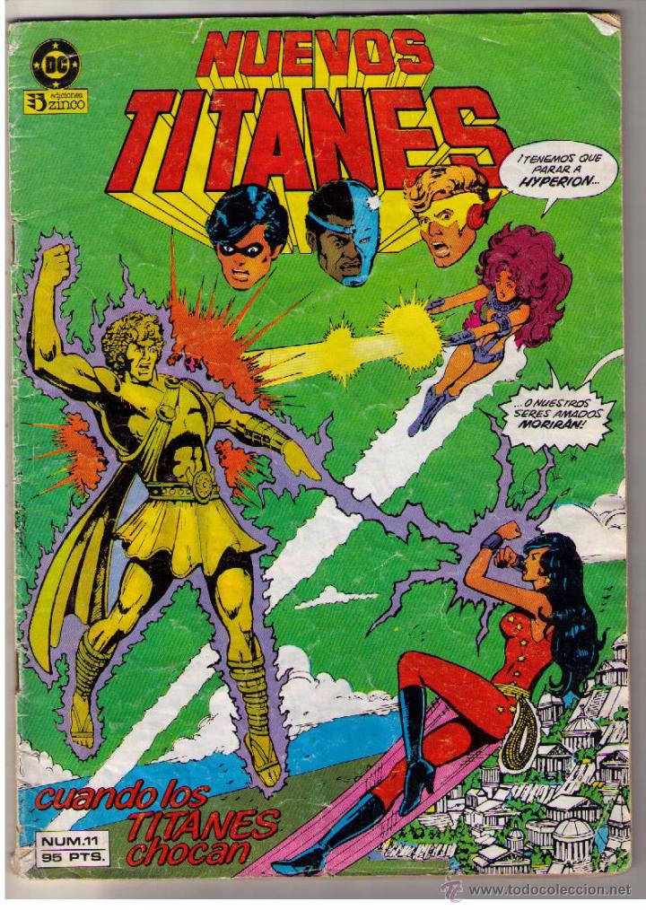 NUEVOS TITANES Nº 11. EDICIONES ZINCO / DC (Tebeos y Comics - Zinco - Nuevos Titanes)
