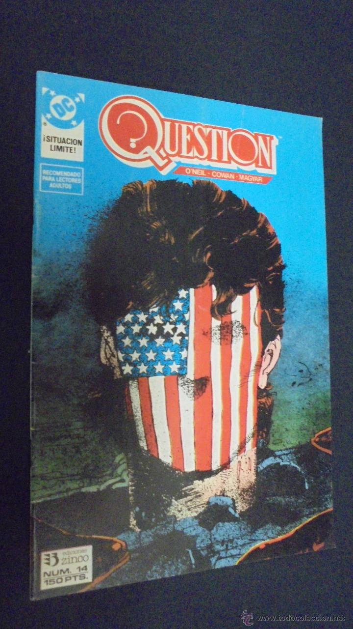 C&oacute;mics: QUESTION, N&ordm; 14. EDICIONES ZINCO. - Foto 1
