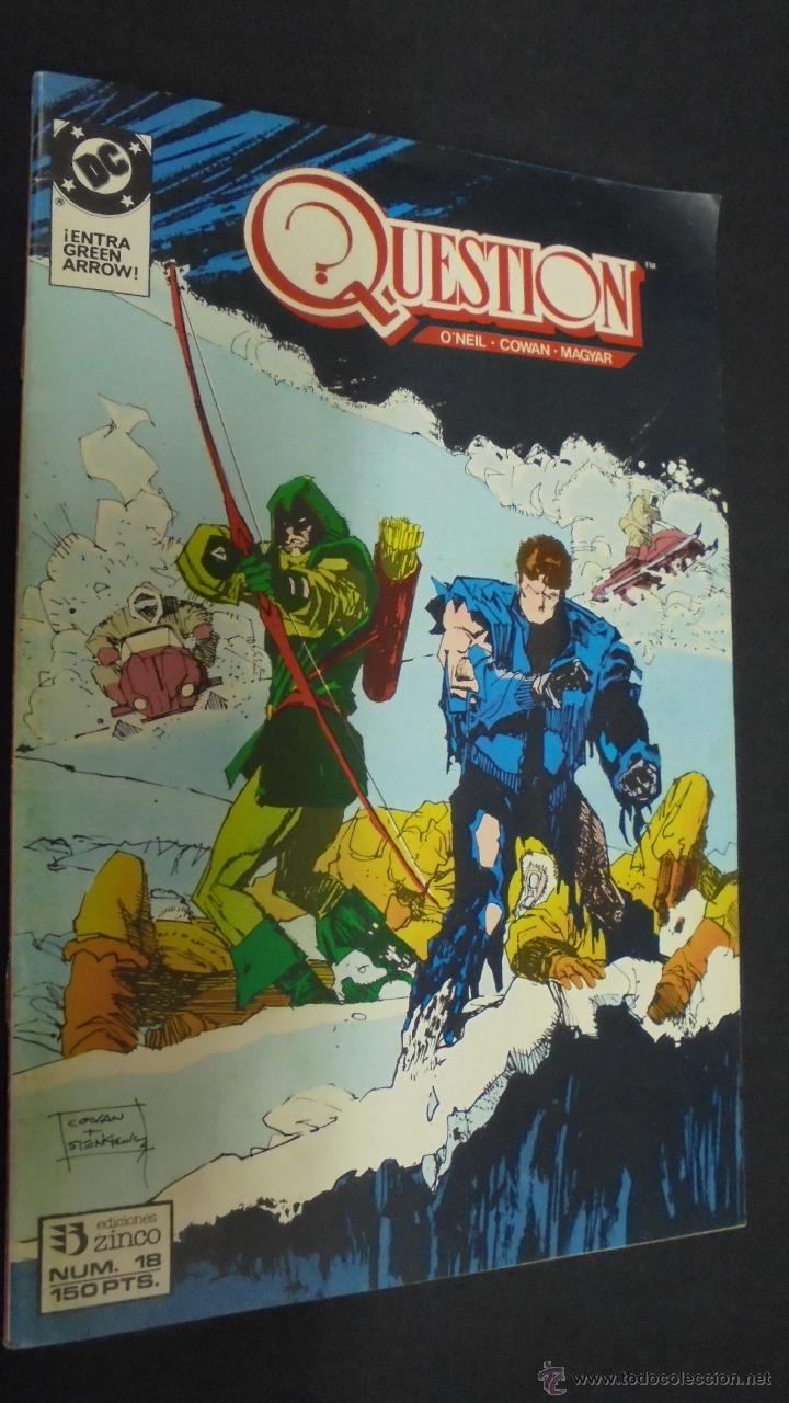 C&oacute;mics: QUESTION, N&ordm; 18. EDICIONES ZINCO. - Foto 1