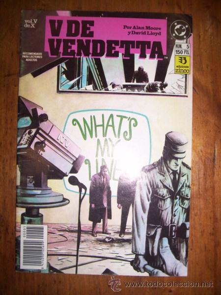 C&oacute;mics: V de VENDETTA ; N&uacute;m. 5 / Alan Moore y David Lloyd - Foto 1
