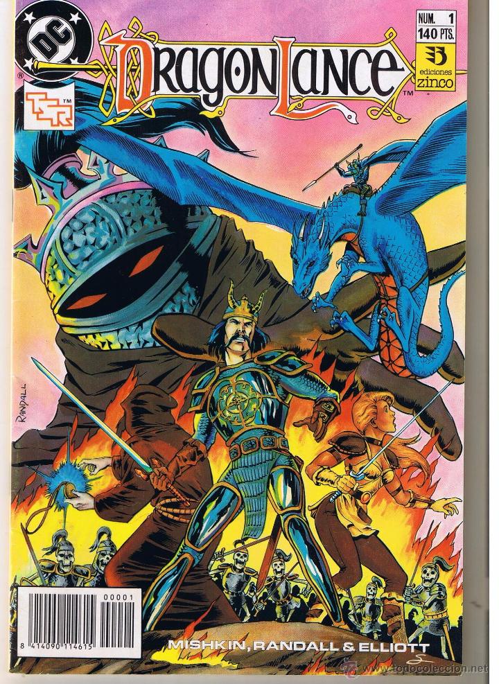 C&oacute;mics: DRAG&Oacute;N LANCE. N&ordm; 1. ZINCO / DC 1990.  (C/A38) - Foto 1