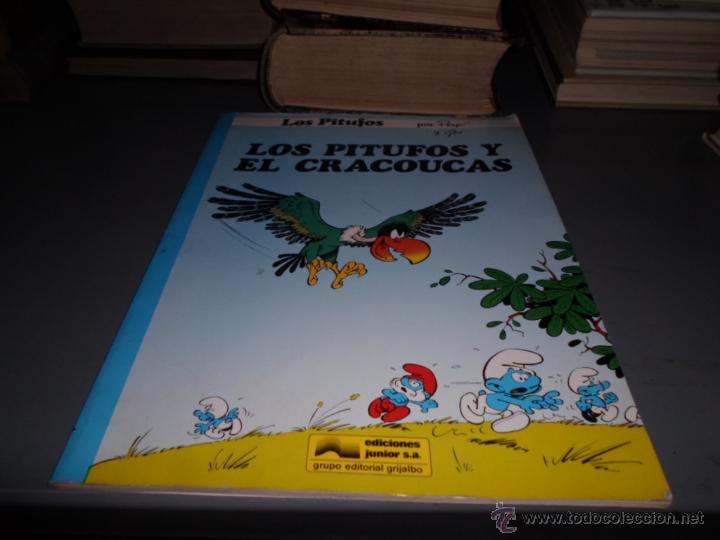 C&oacute;mics: Los Pitufos, Peyo, Los pitufos y el cracoucas, Ed. Junior, n&ordm; 4 - Foto 1
