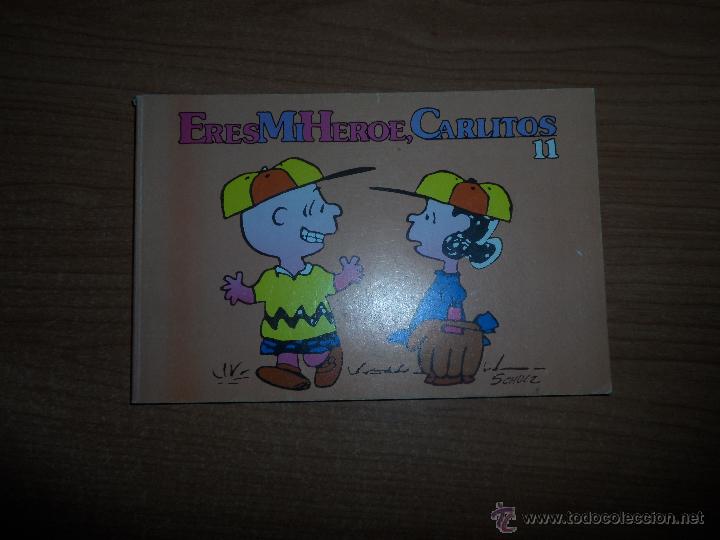 C&oacute;mics: CARLITOS Y SNOOPY N&ordm; 11 ERES MI H&Eacute;ROE, CARLITOS EDITORIAL LUMEN 1981 - Foto 1