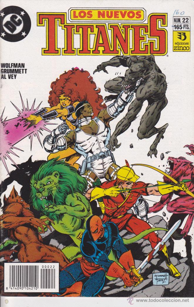 C&oacute;mics: COMIC COLECCION NUEVOS TITANES N&ordm; 22 - Foto 1