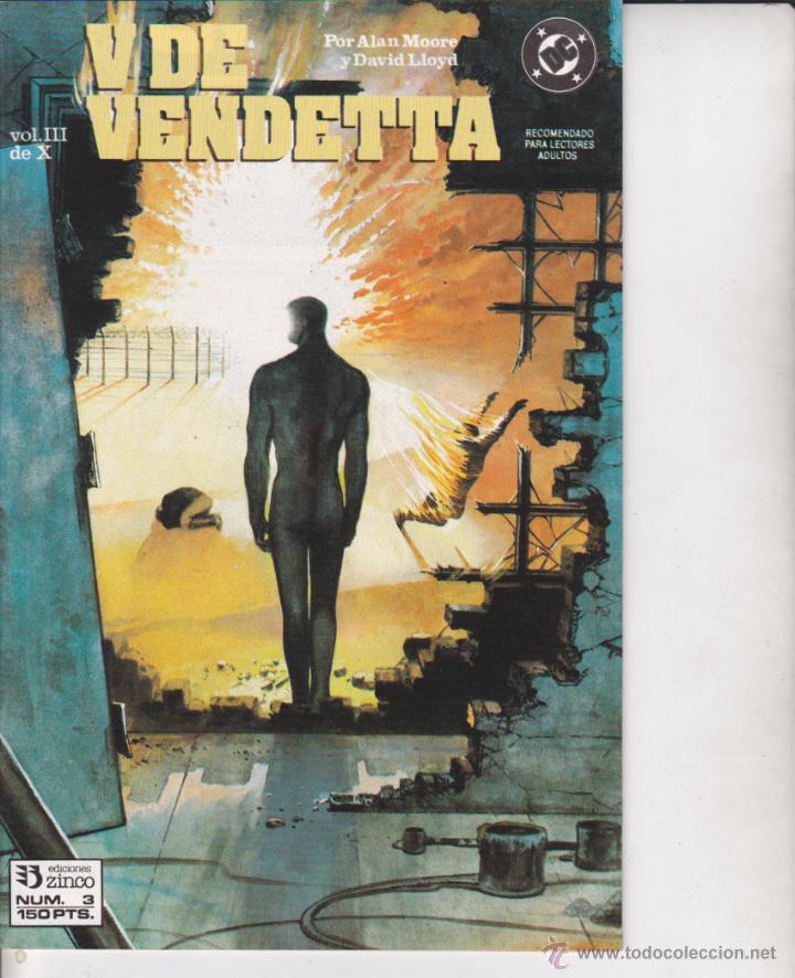 C&oacute;mics: COMIC COLECCION V DE VENDETTA N&ordm; 3 - Foto 1