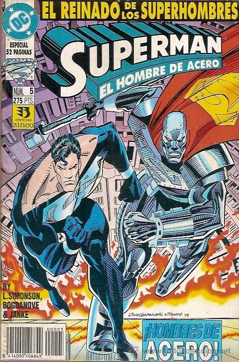 C&oacute;mics: EL REINADO DE LOS SUPERHOMBRES SUPERMAN N&ordm; 5 EDICIONES ZINCO