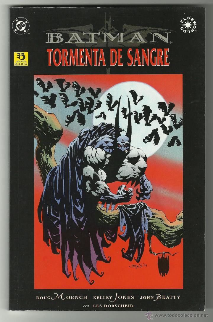 C&oacute;mics: BATMAN TORMENTA DE SANGRE ZINCO - Foto 1