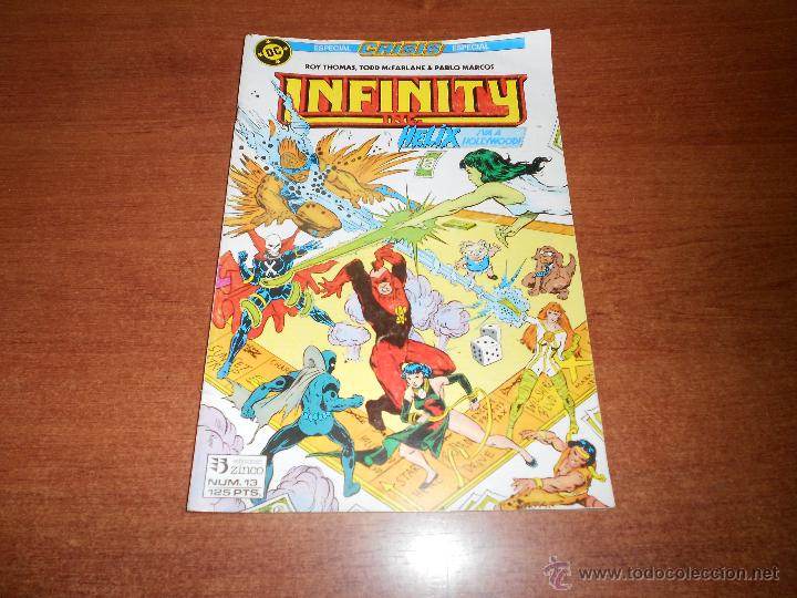 C&oacute;mics: INFINITY N&ordm; 13, ESPECIAL CRISIS,  EDICIONES ZINCO. DC COMICS. - Foto 1