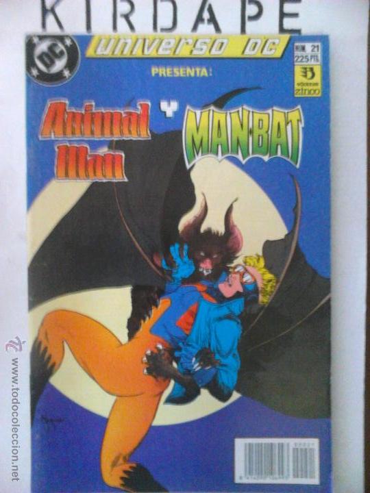 C&oacute;mics: universo dc animal Man y manbat - Foto 1
