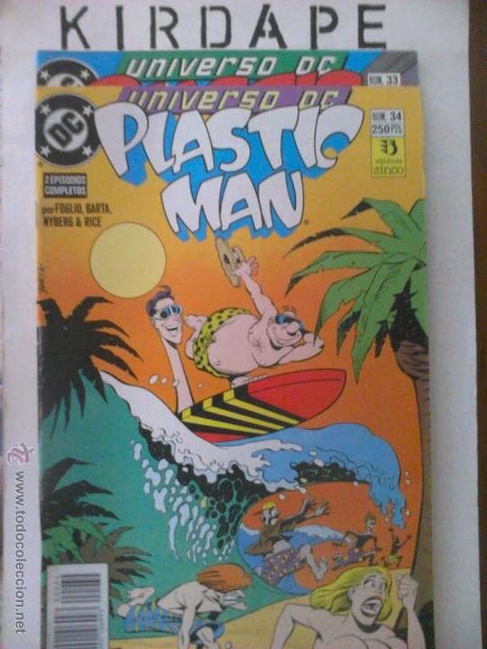 C&oacute;mics: universo dc plastic man saga de 2 n&uacute;meros - Foto 1