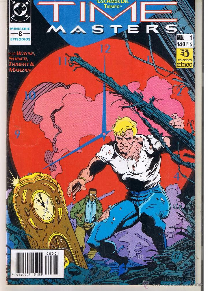C&oacute;mics: TIME MASTERS.  N&ordm; 1. DC / ZINCO. 1988 (C/A23) - Foto 1