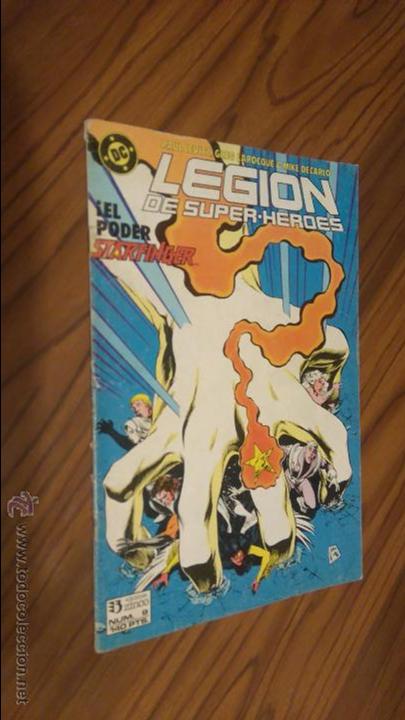 C&oacute;mics: LEGION DE SUPER-HEROES N&ordm; 9. EL PODER SE STARFINGER. BUEN ESTADO - Foto 1