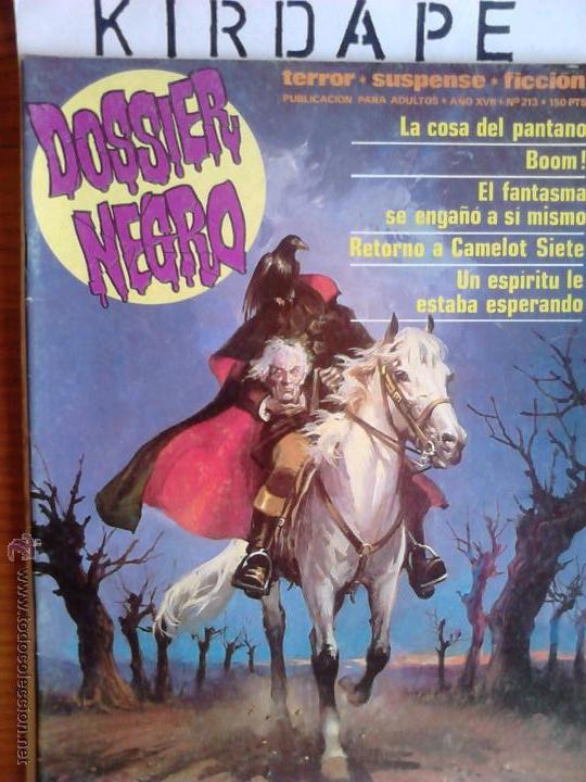 C&oacute;mics: dossier negro 213 cj100 - Foto 1