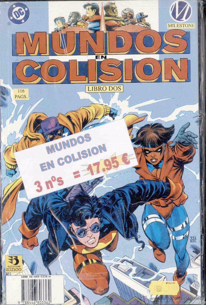 C&oacute;mics: MUNDOS EN COLISION. 3 NUMEROS.EDICIONES ZINCO - Foto 1