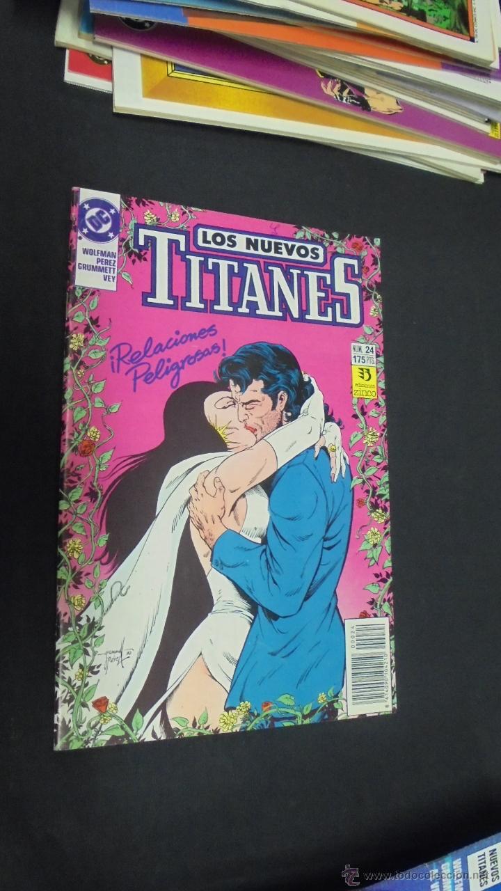 C&oacute;mics: LOS NUEVOS TITANES - N&ordm; 24 - EDICIONES ZINCO - - Foto 1