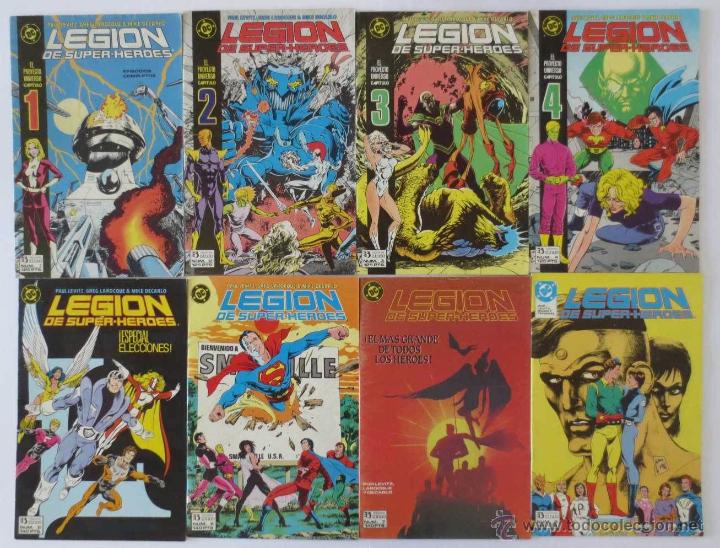 C&oacute;mics: LEGION DE SUPER HEROES COMPLETA ZINCO - Foto 1